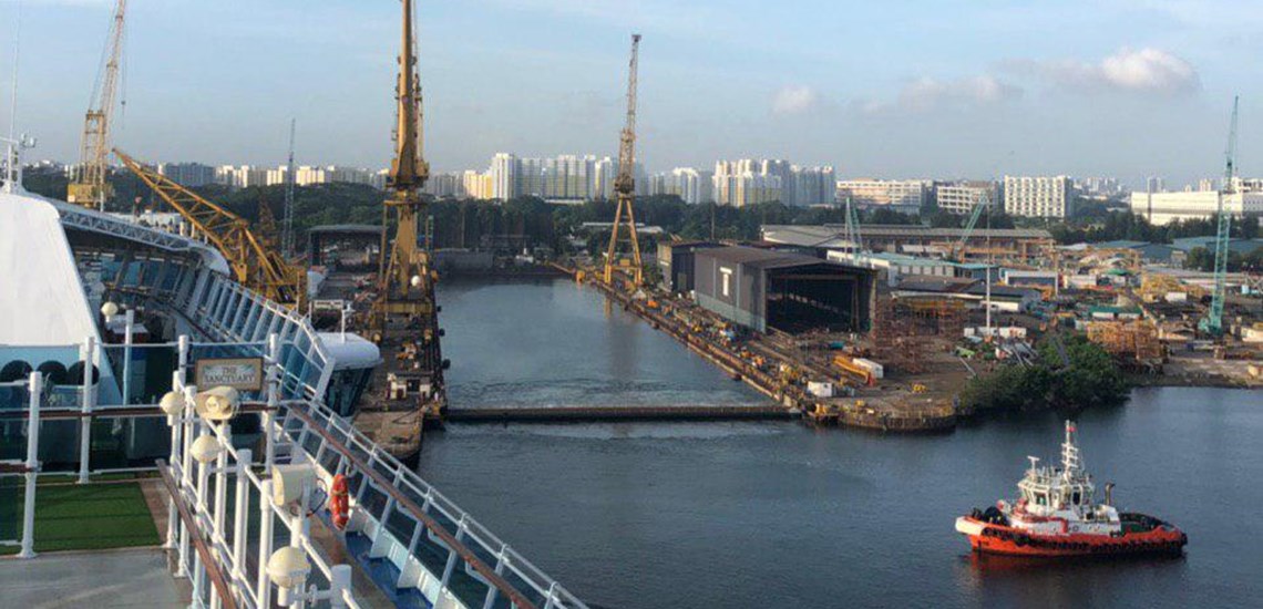 Sembawang shipyard, Singapore